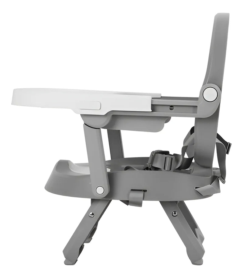 Carestino Silla De Comer Osaka Booster Color Gris