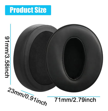 Almohadillas Para Sennheiser Hd 4.50 4.40 Hd350 Hd400s 458bt Negro