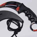 Cuchillo Karambit Atomic A22-3d Con Estuche Negro