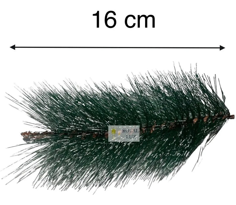 Arbol De Navidad Tipo Pino Punta Blanca Frondoso 180 Cm Verde Oscuro