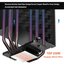 Disipador Pccooler Rz400 V2 Negro 240w Serie Cps Amd - Intel