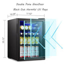 Nevera Mini De Bebidas Antarctic Star - Puerta De Vidrio, Ac