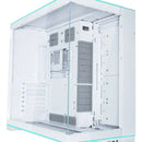 Gabinete para jugadores Lian Li O11 Dynamic Evo Rgb Wt Temp Glass, color blanco