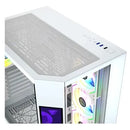 Gabnete Xyz Neutron White 4fans A-rgb 120mm Controlador Dual Blanco