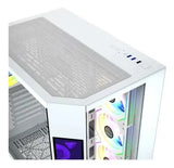 Gabnete Xyz Neutron White 4fans A-rgb 120mm Controlador Dual Blanco