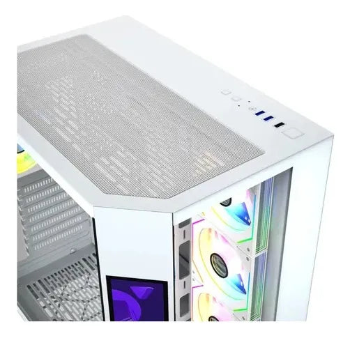 Gabnete Xyz Neutron White 4fans A-rgb 120mm Controlador Dual Blanco