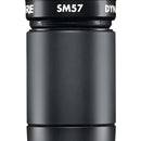 Micrófono Shure SM SM57-LC Dinámico Cardioide color negroS