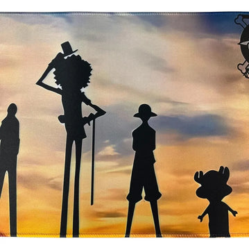 Padmouse Grande One Piece Sombras - Alfombrilla Negro