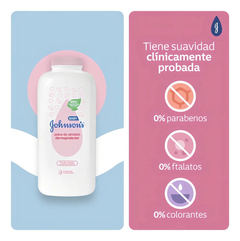 Talco Johnson's Baby En Botella