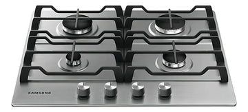 Cubierta Samsung Na64c3020as 4p Acero Inox 60cm Color Plateado