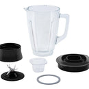 Licuadora Imusa Infiny Force XL 10 2.2 L negra con vaso de vidrio