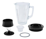 Licuadora Imusa Infiny Force XL 10 2.2 L negra con vaso de vidrio