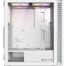 Gabinete Chasis Gamer Xyz Airone 100 Mesh White Rgb Blanco