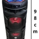 Parlante Torre De Sonido Sonivox Vs-ss305, 3 Bajos De 8 Pulg Negro