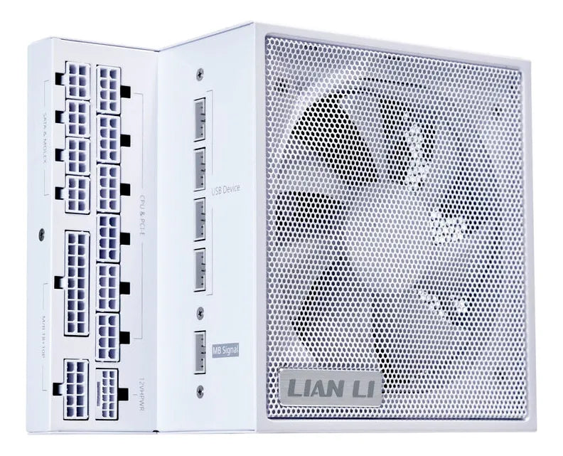 Fuente De Poder Lian Li Edge 1000w 80 Plus Platino White Blanco