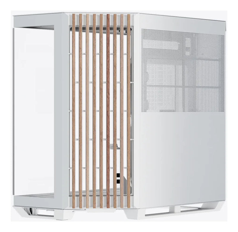 Gabinete Gamer Apnx V1 Blanco Wood V1-w-wt-v1 Alta Gama
