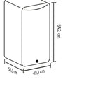 Minibar Haceb 122 Litros Negro