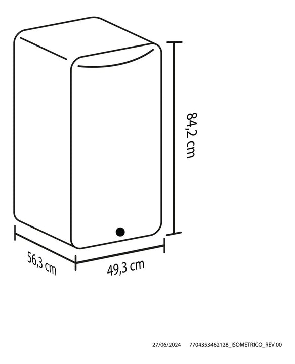 Minibar Haceb 122 Litros Negro