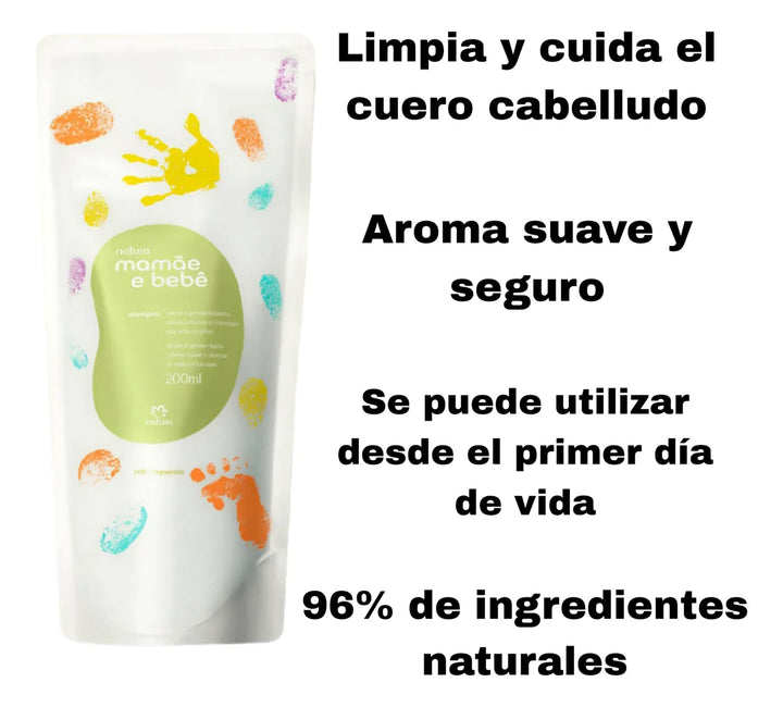 Shampoo + Repuesto Mamá Y Bebé