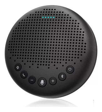 Micrófono De Conferencia Inalámbrico Bluetooth Altavoz Emeet Color Gris