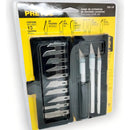 Cuchillo Precision Pretul (truper) Jgo. 13 Pzs. Exa-13p