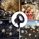Proyector De Luz Led Navidena Con Efecto Nieve Automatico