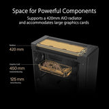 Carcasa Asus Proart Pa602 E-atx Con Ventiladores Y Usb-c