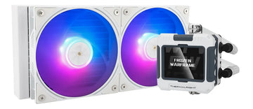 Enfriador de agua Thermalright Frozen Warframe White Argb 240 mm Led Rgb