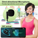 Micrófono Inalámbrico De Diadema ó de Mano UHF12 Color Negro Xiaokoa