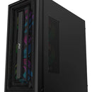Chasis Gamer E-atx Argb 7 Coolers Argb Jx-125 War Hammer Negro
