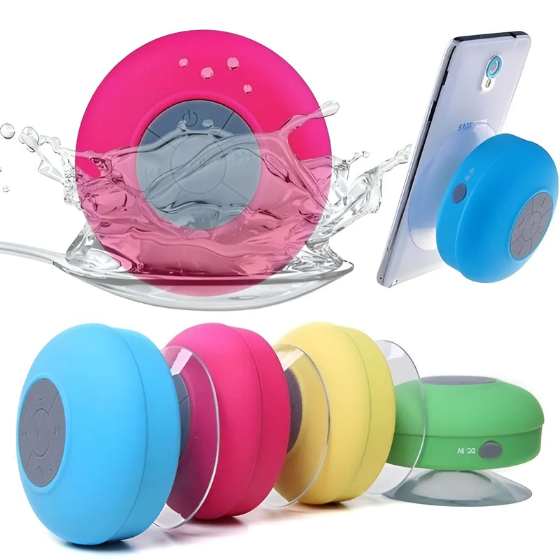 Parlante Bluetooth Recargable Para La Ducha Resistente Agua Color Color