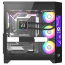 Gabnete Xyz Neutron Black 4fans A-rgb 120mm Controlador Dual Blanco