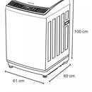 Lavadora Automática 15 Kg Challenger Cw 5715 Dg Gris