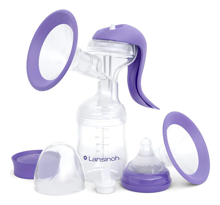 Sacaleches Manual Lansinoh, 1 Ud, Transparente Extractor L