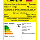 Lavadora / Secadora Inventer con panel digital 14kg Challenger