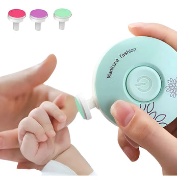 Lima Electrica Bebe Cortauñas Suave Y Segura Cuidado Infanti Agua