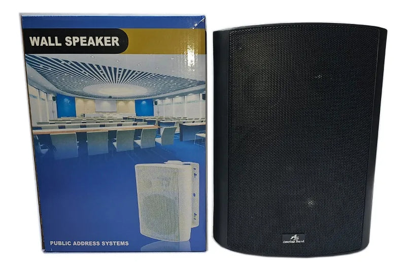 Parlante Ambiental 6.5pulgadas X4unidades 40watts Soporte Negro