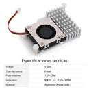 Disipador Enfriador Para Raspberry Pi 5 Radiador De Aluminio