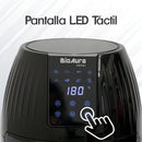 Freidora De Aire Pantalla Digital Bioaura Kitchen Frei01 Negro 1300 W