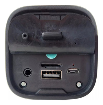 Parlante Altavoz Inalámbrico Wattana Con Linterna Usb Negro