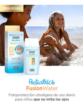 Fotoprotector Isdin Pediatrics Fps 50+ Fusion Water protector solar para niños