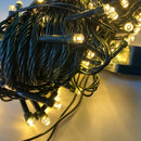 Luz Lineal Led Calida X 200 Bombillos Navideña Cálido