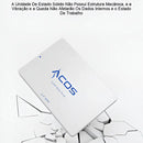 Disco sólido Acos Hd Ssd 256 GB 2.5 SATA, color blanco