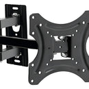 Soporte Pantalla Tv Pared Vesa 14 A 42 Pulgadas Brazo Articu Color Negro