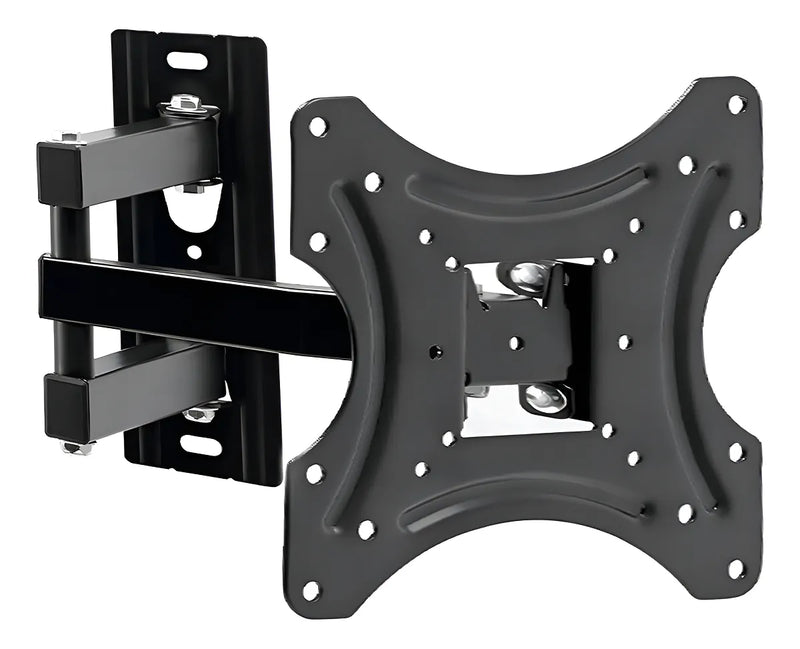 Soporte Pantalla Tv Pared Vesa 14 A 42 Pulgadas Brazo Articu Color Negro