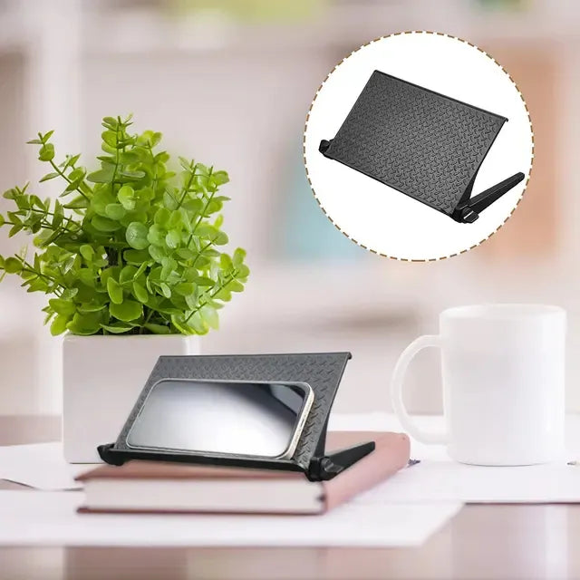 Soporte Plegable Para Decodificador Parte Superior Tv Negro