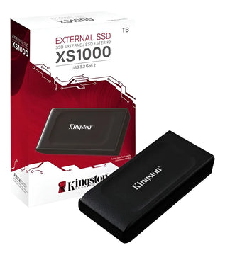 Unidad Sólida Externa Kingston Xs1000 2tb Negro
