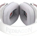 Auriculares inalámbricos para juegos Redragon Zeus Pro, 2,4 GHz, 7.1 Rgb, blancos