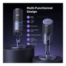 UGREEN Micrófono USB RGB botón de silencio 24bit/96kHz CM769 35629