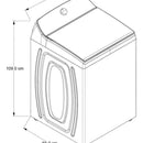 Lavadora Whirlpool Superior 24kg Xpertsystem Gris 8mwtwla41w